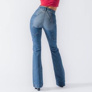 NWT Revice Venus Flare Jeans Eclipse Wash